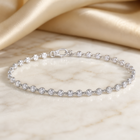 Luna Bubble Diamond Bracelet