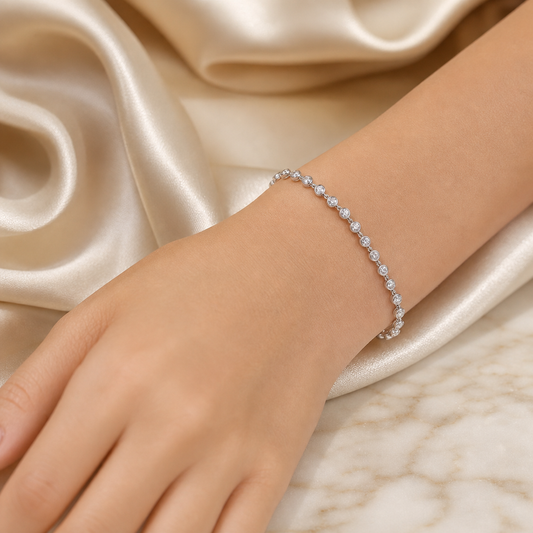 Luna Bubble Diamond Bracelet